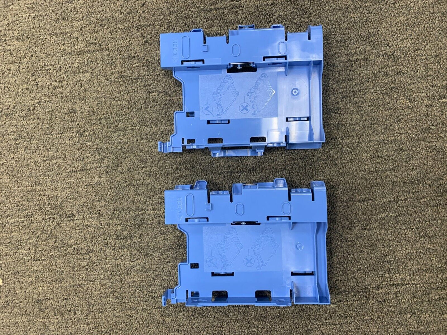 LOT 2 Dell Optiplex 7040 5040 3040 7050 3420 2.5" SFF Hard Drive SSD Caddy F3TJ0