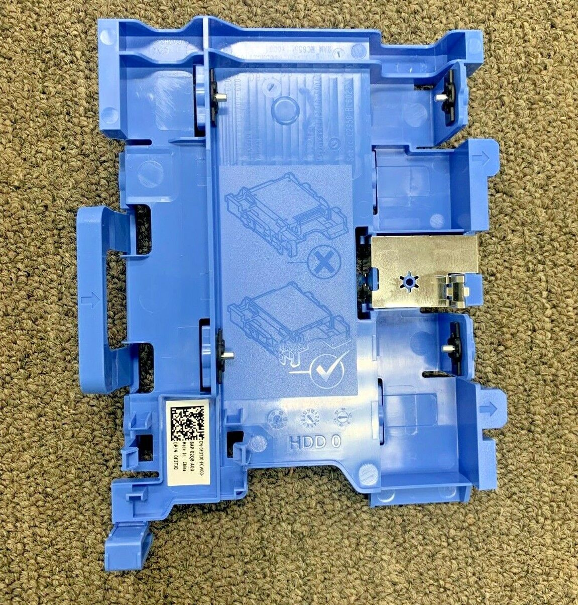 Dell Optiplex 7040 5040 3040 5050 7050 2.5" SFF Hard Drive SSD Caddy Tray F3TJ0