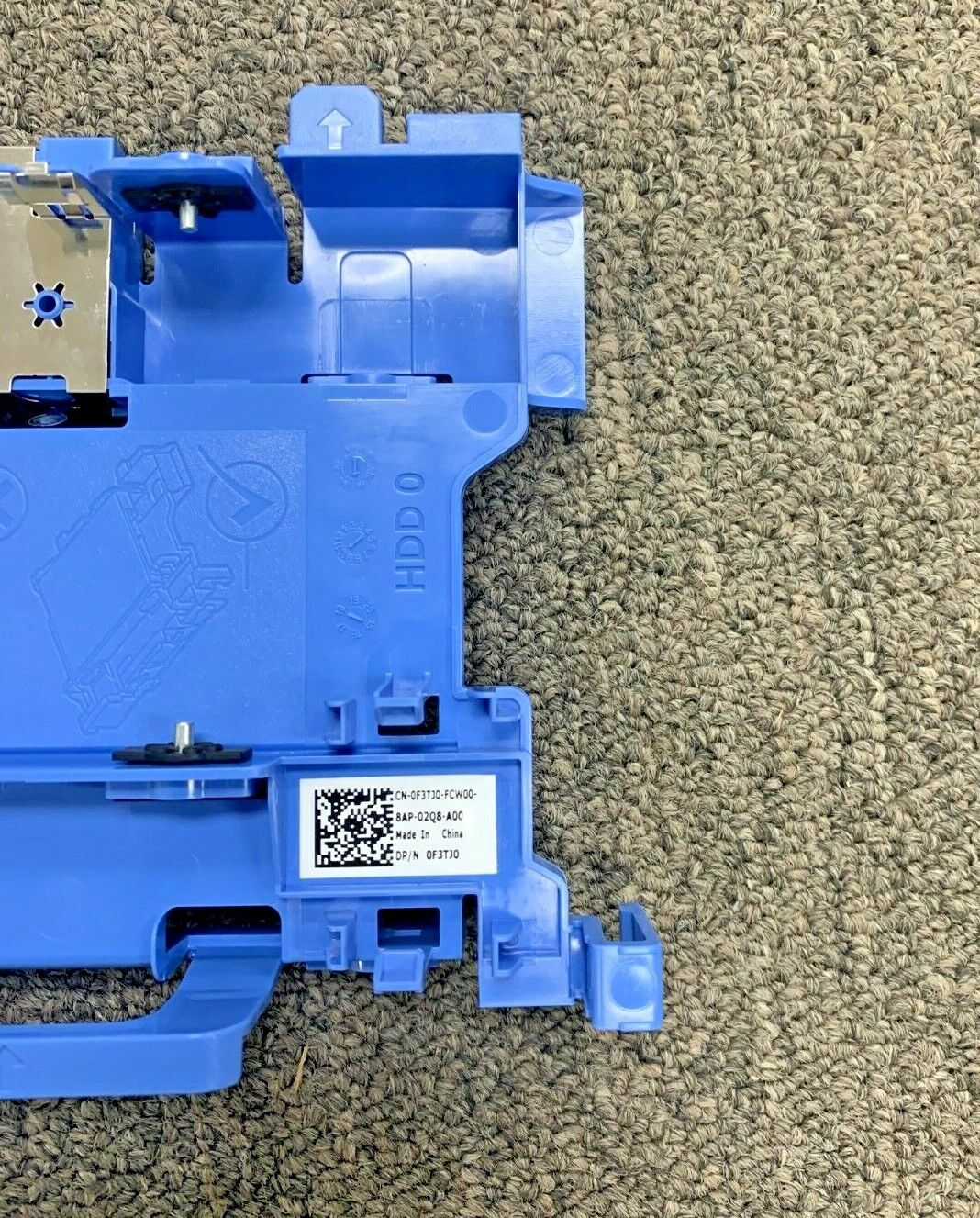 Dell Optiplex 7040 5040 3040 5050 7050 2.5" SFF Hard Drive SSD Caddy Tray F3TJ0