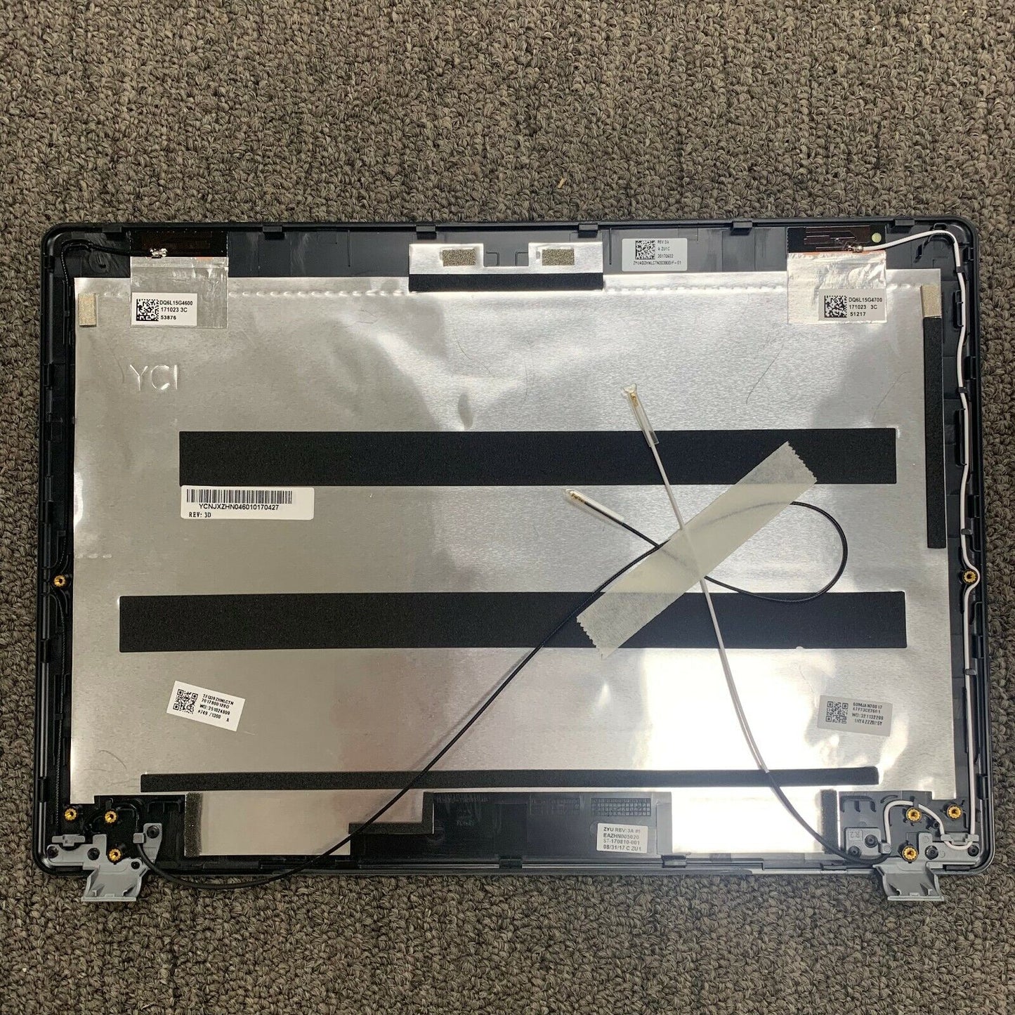 Acer Chromebook C720 C720P Lcd Back Cover W/ Hinges and Cables For touch screen