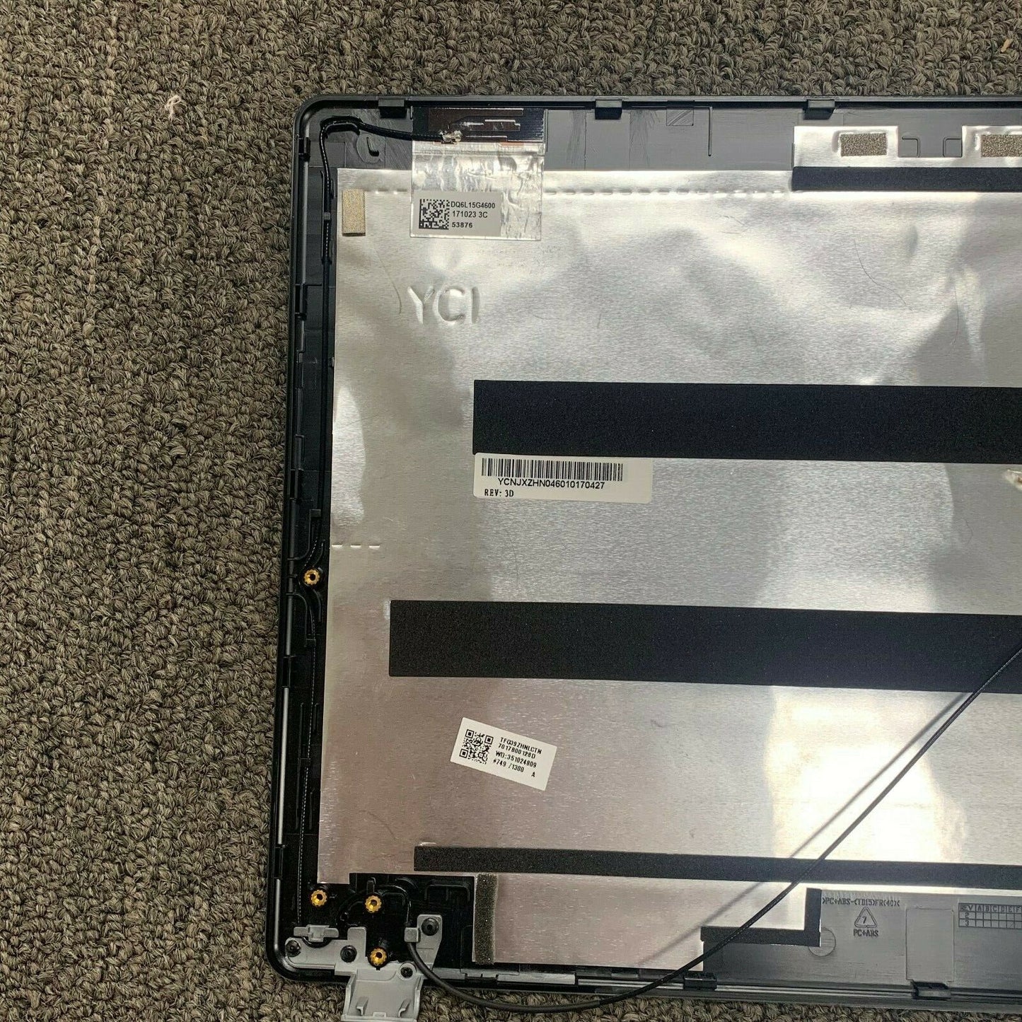 Acer Chromebook C720 C720P Lcd Back Cover W/ Hinges and Cables For touch screen