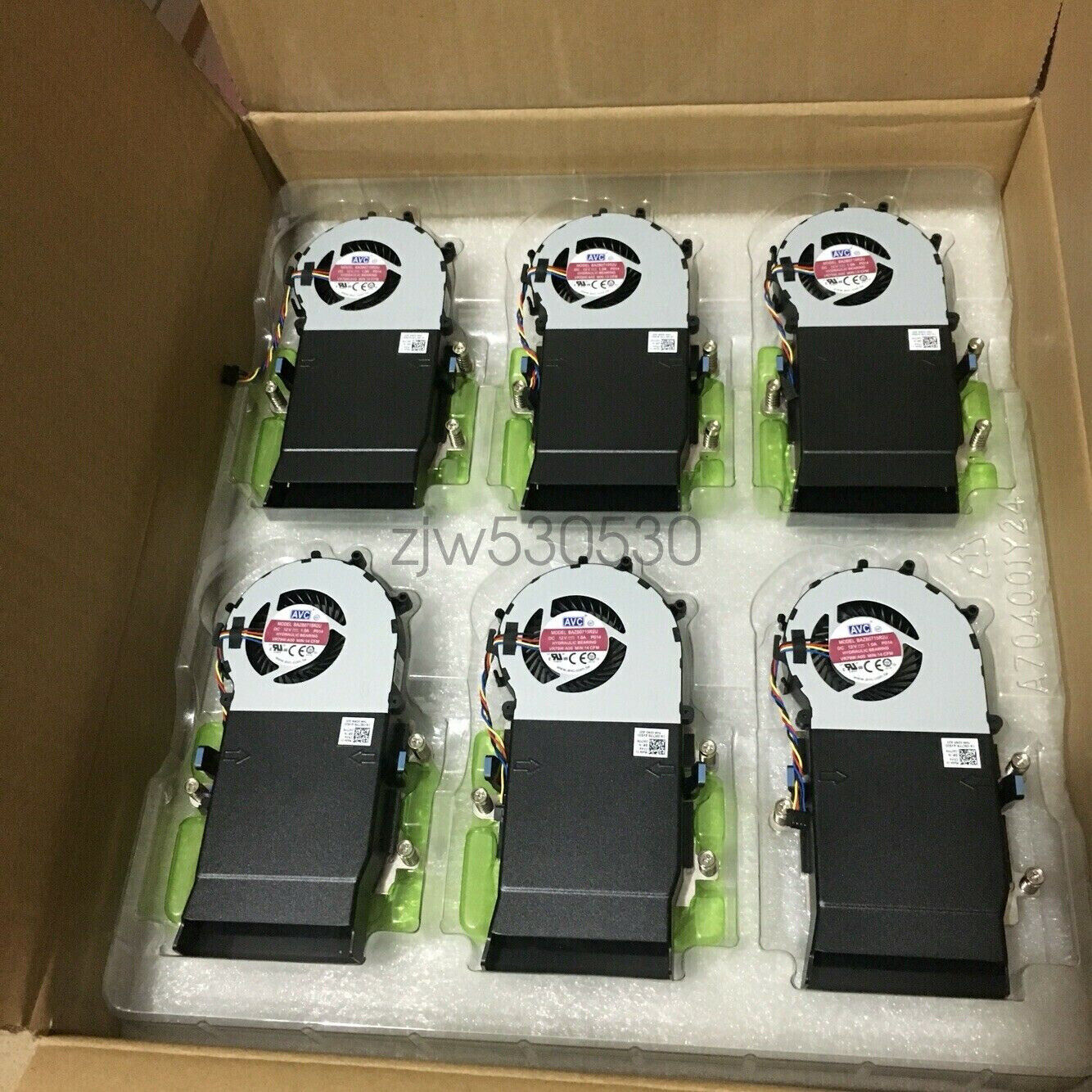 Dell 9CTFR Copper Core Fan and Heat sink for OptiPlex 7050M MICRO Radiator