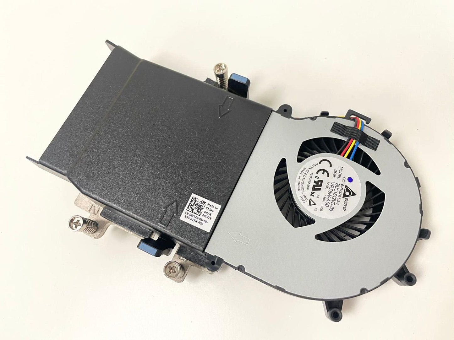 Dell 9CTFR Copper Core Fan and Heat sink for OptiPlex 7050M MICRO Radiator