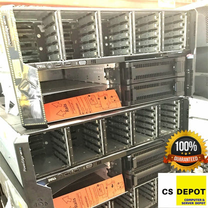 DELL VRTX 25 BAY 2.5 Barebone W/Motherboard Chassis Heatsinks All Fans  2CFWT