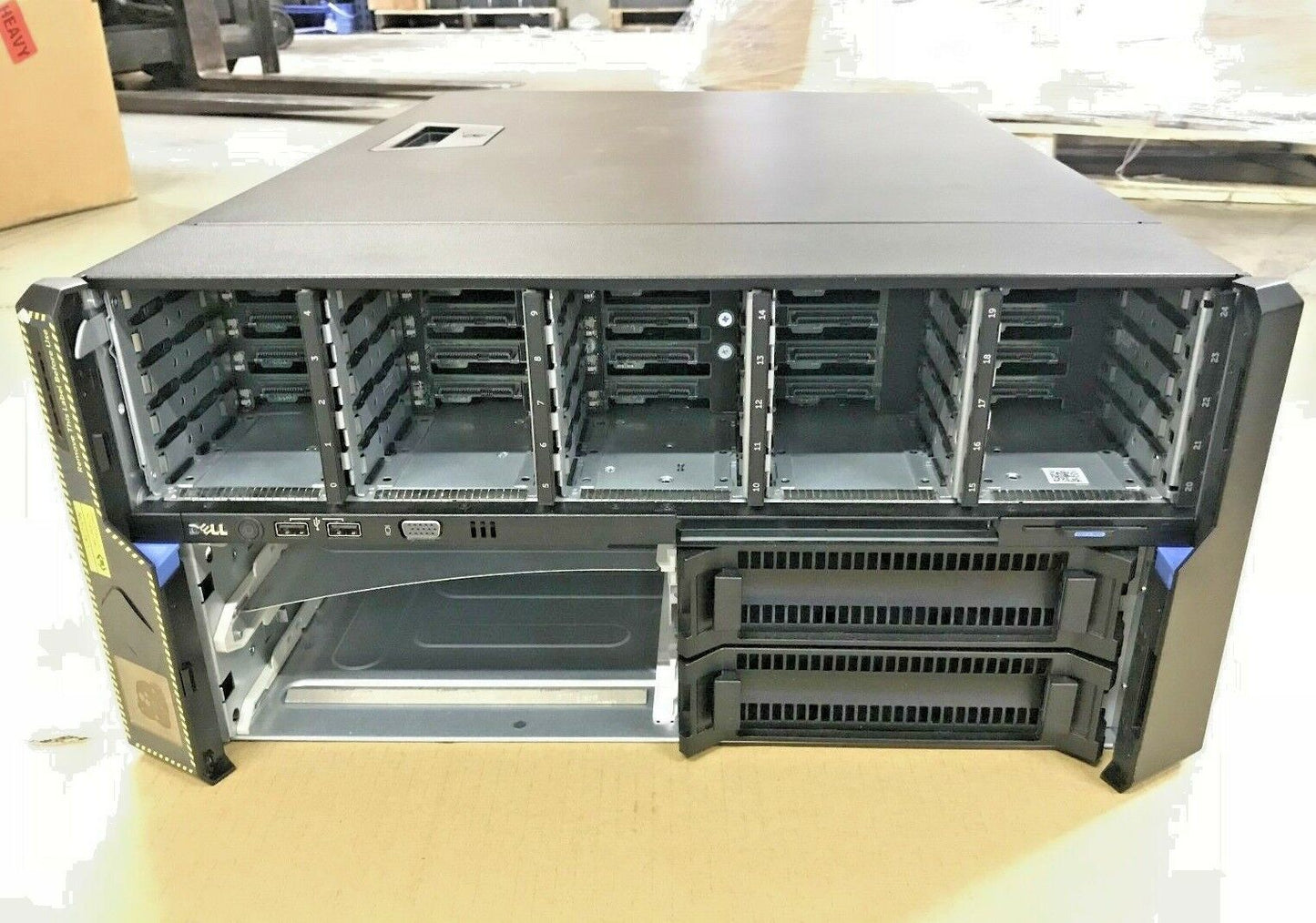 DELL VRTX 25 BAY 2.5 Barebone W/Motherboard Chassis Heatsinks All Fans  2CFWT