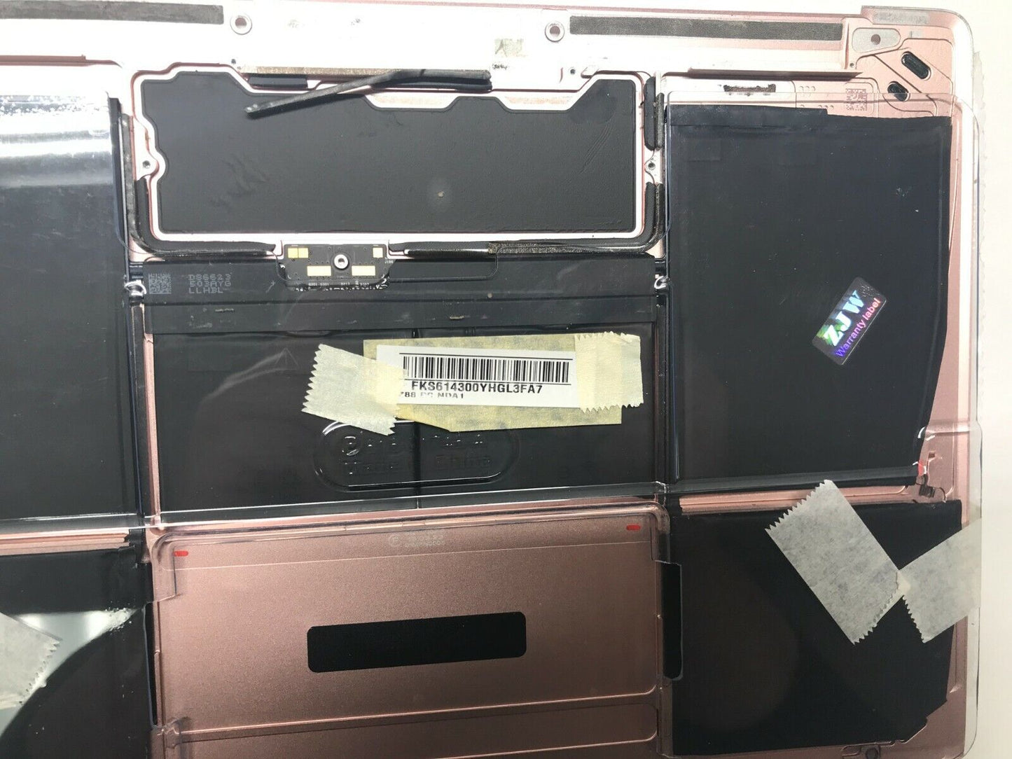 12” MacBook Retina 2016 ROSE GOLD LOWER BOTTOM CASE BATTERY A1705 - A1534