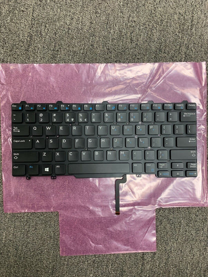 New Dell OEM Latitude 13 7350 Backlit Dock Keyboard US INTL 01PM8M 1PM8M
