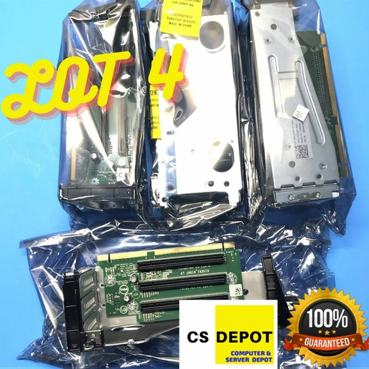 LOT OF 4 Dell PowerEdge Server R730 R730XD PCI-e  RISER CARD 4KKCY 8H6JW (NEW)