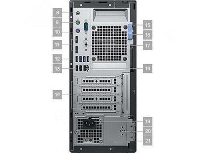 Dell Optiplex 5060 MT PC DESKTOP i7-8700K 32GB 960GB SSD WINDOWS 11 WIFI