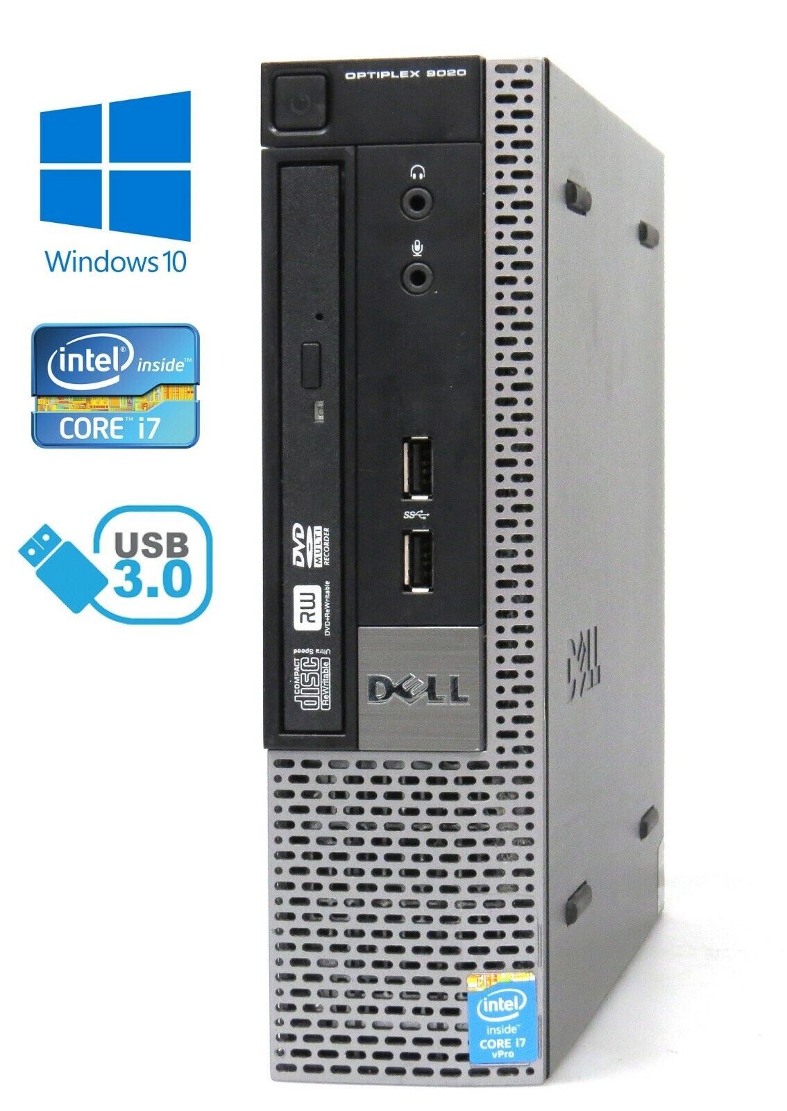 Dell Optiplex 9020 USFF i7-4770S 960GB SSD 16GB RAM Windows 10 Pro wifi