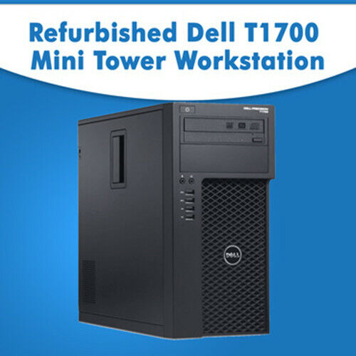 Dell PRECISION T1700 MT PC i7 4790 3.6GHz 16GB RAM 128GB SSD +1TB WIN11 WIFI