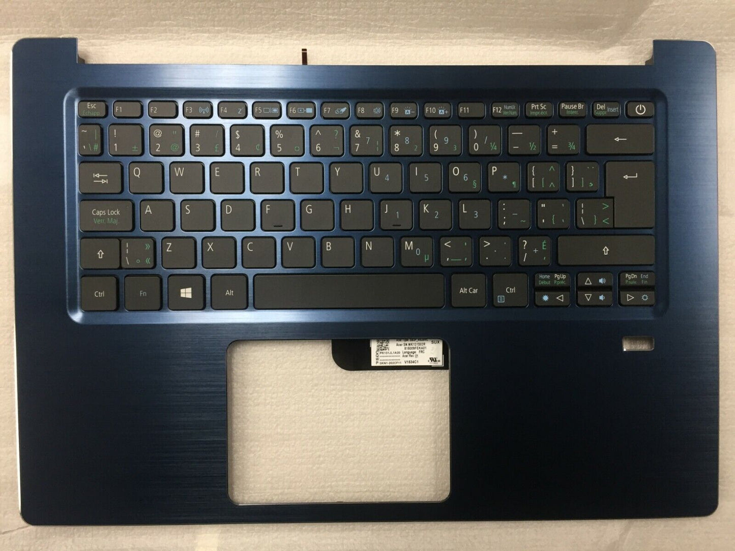 ACER KEYBOARD W/UPPER CASE BLUE SF314-52 ,6B.GQPN5.010