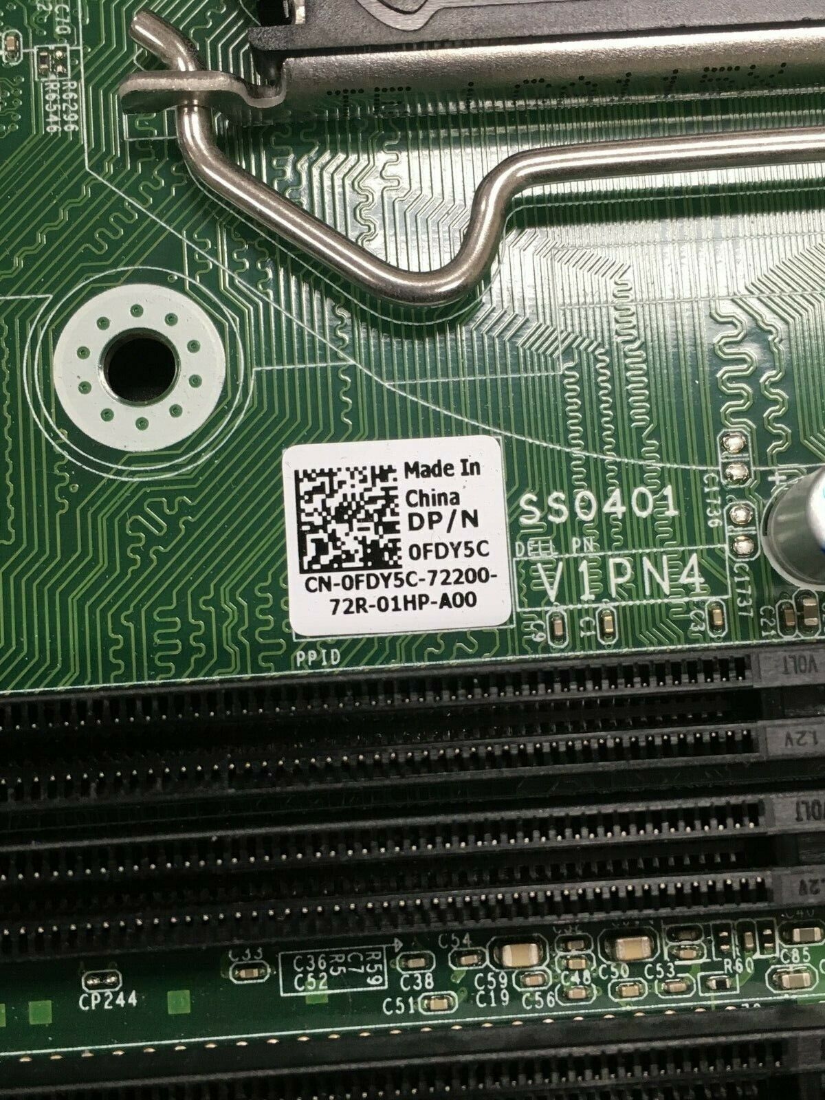 Genuine Dell Optiplex 5050 SFF Desktop Motherboard Intel FDY5C 0FDY5C