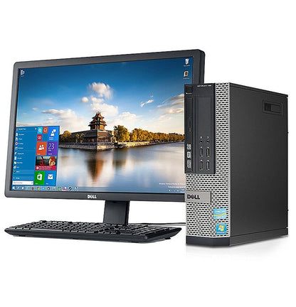 Gaming PC Desktop Computer DELL SFF i7-4790 32GB 512GB SSD HD7570 Windows10 WIFI