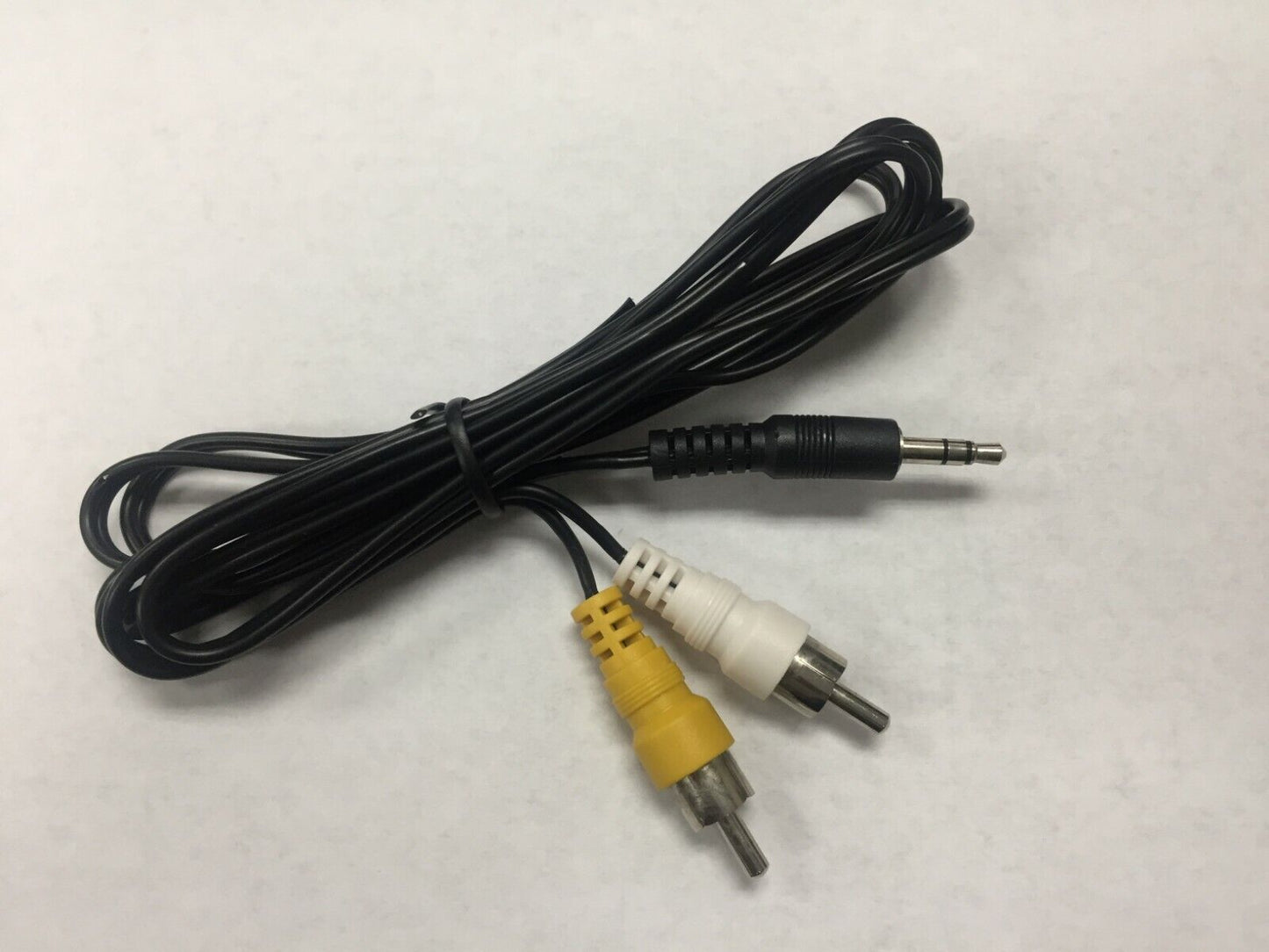 Lot 5 10 100 NEW 3FT 3.5mm AUX Plug to 2 RCA Male Plug Y Audio Stereo Cable