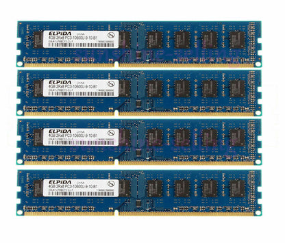 Lot 16GB 32GB RAM (4x4GB 8X4GB 50X4GB) PC3-12800U DDR3 1333MHZ Desktop SDRAM