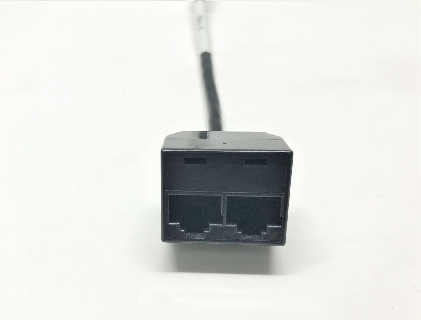 Lot 2 Ethernet Splitter Adapter 1 to 2 Ways Male Dual Female RJ45 Port Extender