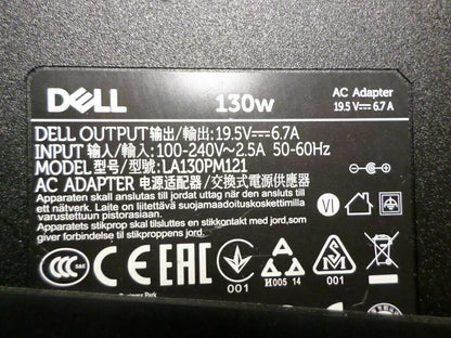 Genuine Dell 130W 0VJCH5 PA-4E 19.5V 6.7A AC Adapter Laptop Charger LA130PM121