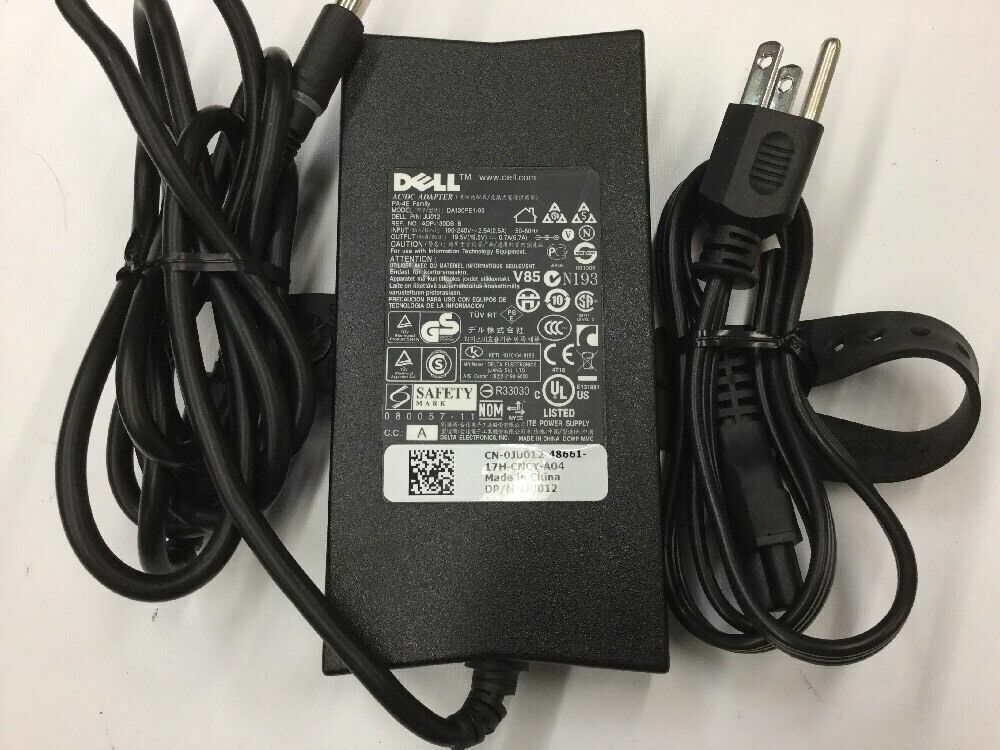 Genuine Dell 130W 0VJCH5 PA-4E 19.5V 6.7A AC Adapter Laptop Charger LA130PM121