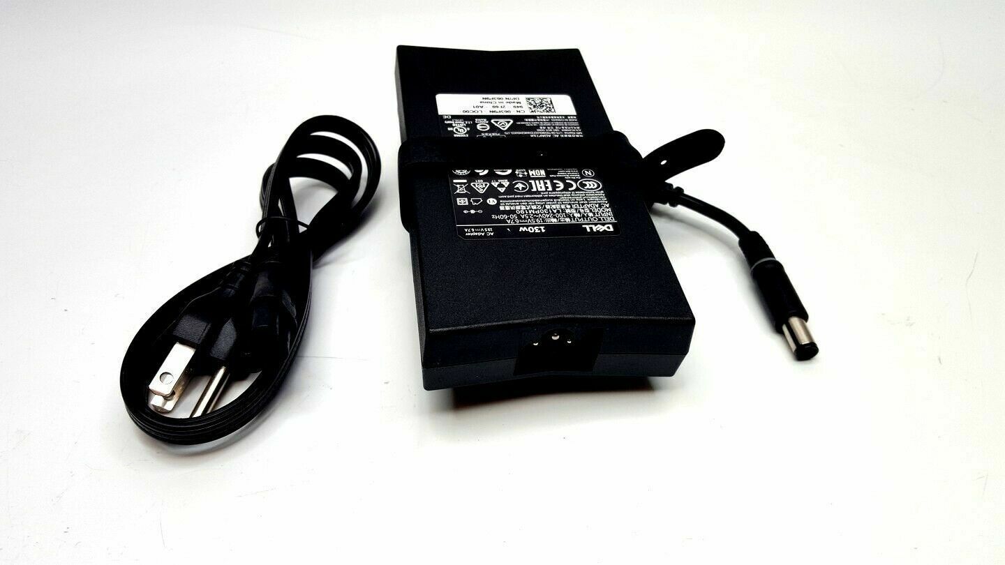 Genuine Dell 130W 0VJCH5 PA-4E 19.5V 6.7A AC Adapter Laptop Charger LA130PM121