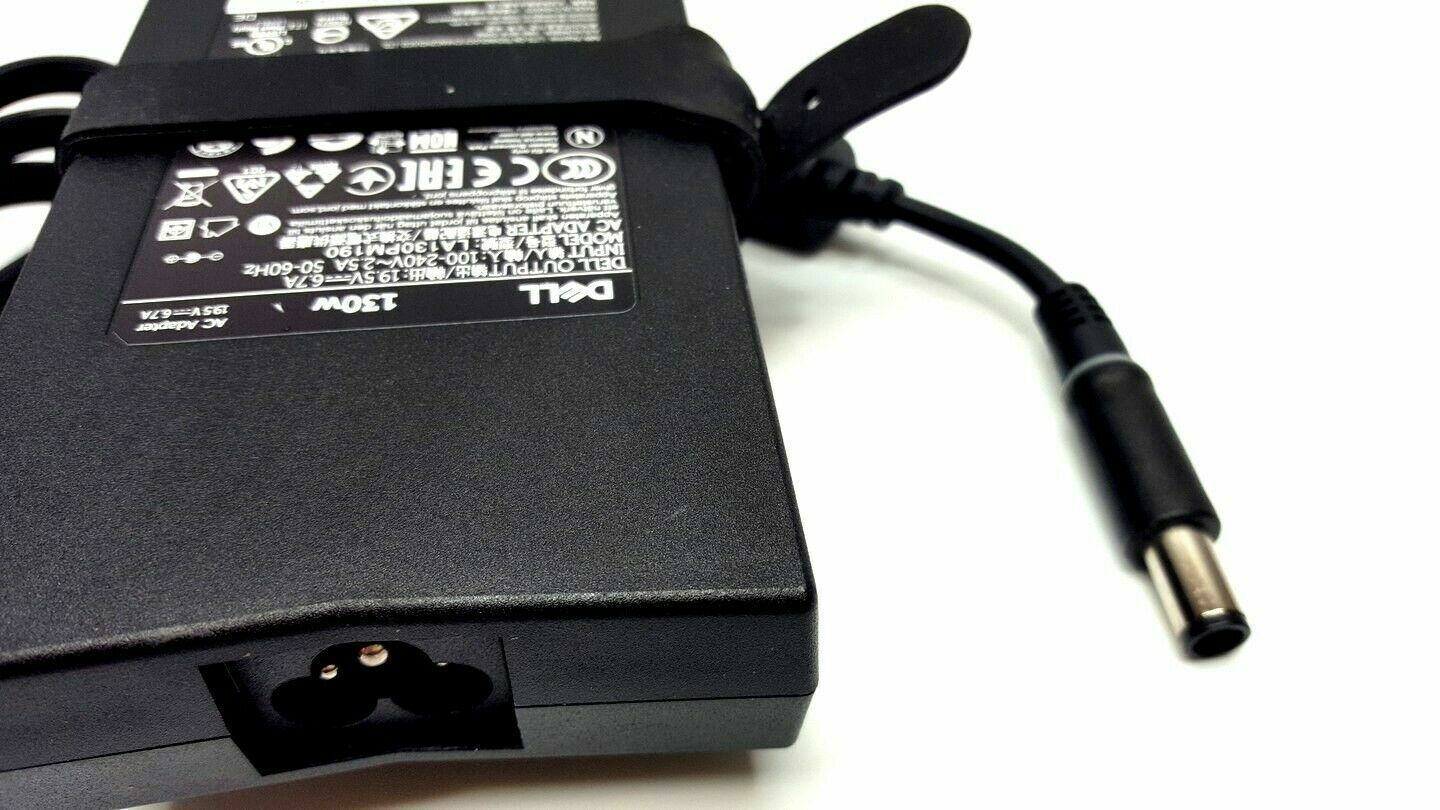 Genuine Dell 130W 0VJCH5 PA-4E 19.5V 6.7A AC Adapter Laptop Charger LA130PM121