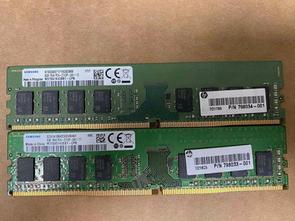 Lot 50 MT SAMSUNG SK HYNIX DDR4 8GB PC4-2400T DESKTOP RAM Memory
