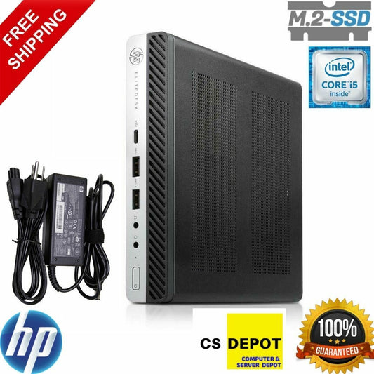 HP EliteDesk 600 G3 Mini | i5-6500T 2.5GHz | 16GB RAM | 512GB M2 SSD | WIFI l AC