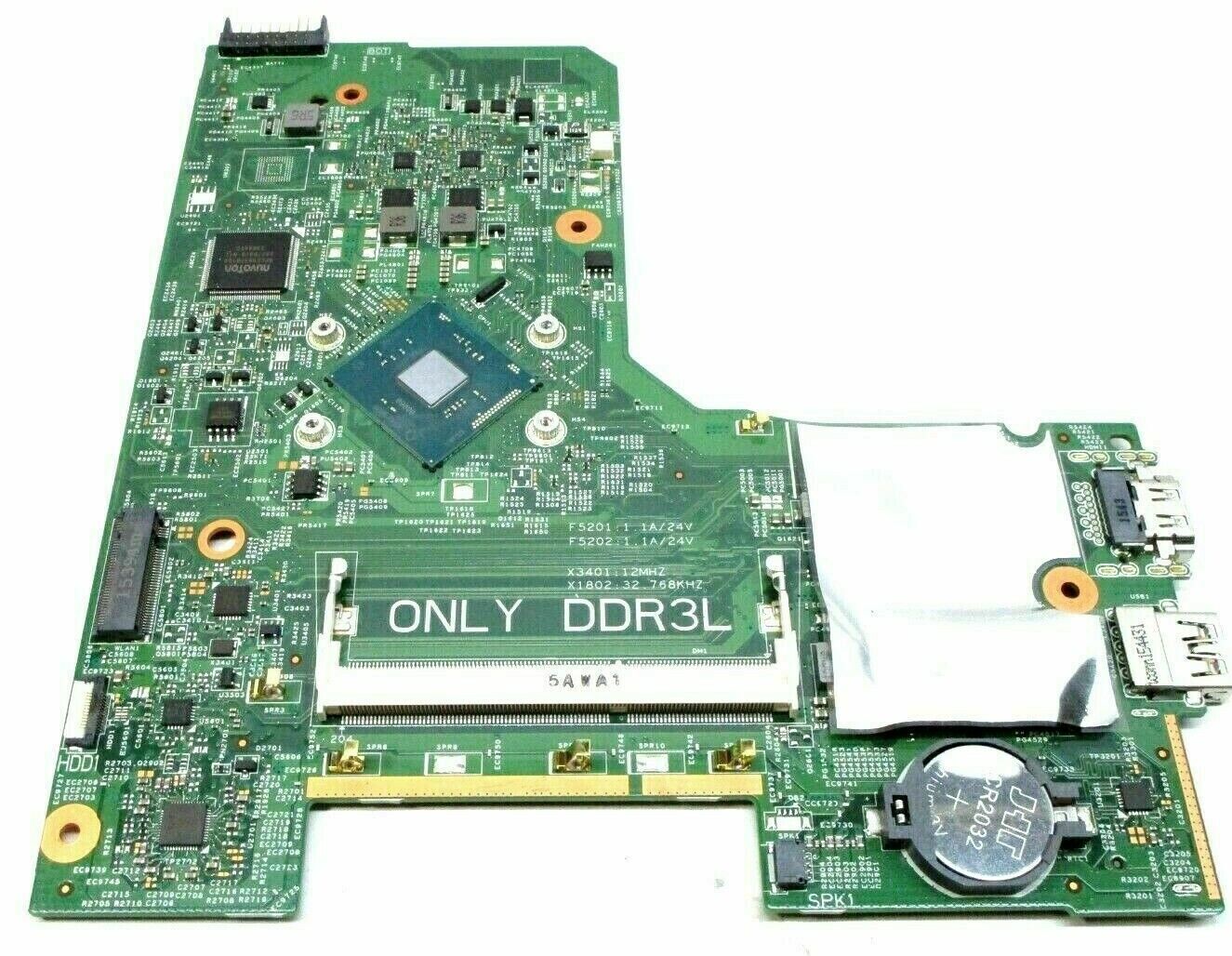 Dell Inspiron 3452 3552 Laptop Motherboard Celeron N3050 14279-1 0WGR7P WGR7P