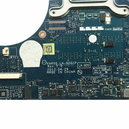 OEM Dell Alienware 14 14" Genuine Laptop Motherboard LA-9201P 2KVD5