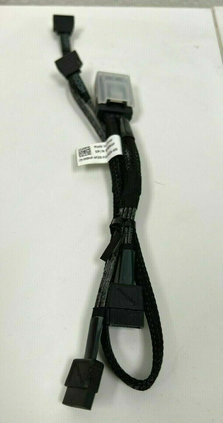 NEW Dell PowerEdge T130 Mini SAS To 4x SATA Cable H8N4F