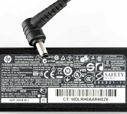 NEW HP 65W AC Power Adapter Charger PPP009D PPP009L-E 603284-001 722970-001