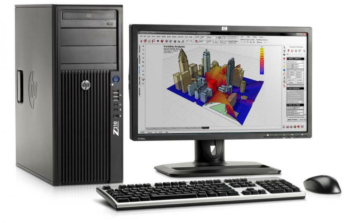 GAMING PC HP Z210 MT Desktop computer i5 16GB R9-350 512GB SSD Windows 10 WIFI