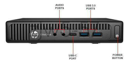 HP Elitedesk 400 G2 Mini tiny i5-6500T 16GB DDR4 1TB SSD WINdows 10  WIFI