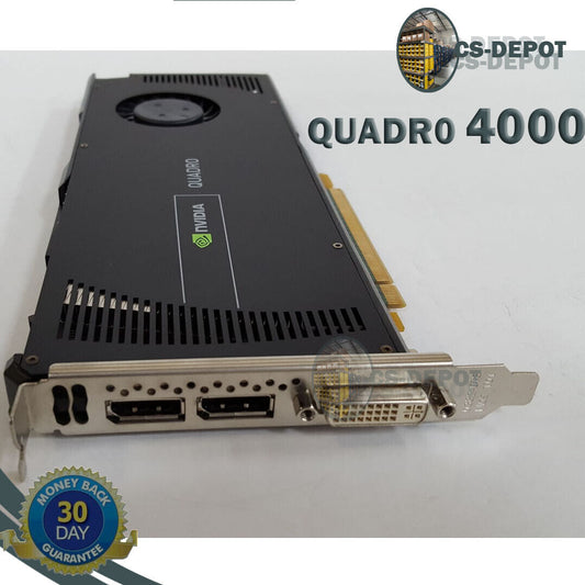 Graphic Card Dell NVIDIA QUADRO 4000 2GB 256-bit Dual DP DVI GDDR5