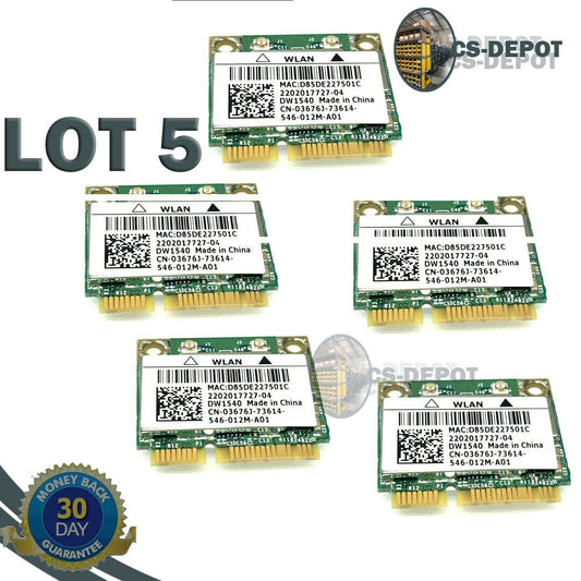3676J Dell Latitude E6530 E6430 E6330 Wifi Wireless Card 3676J DW1540