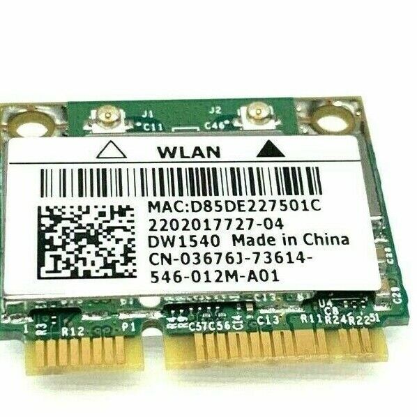 3676J Dell Latitude E6530 E6430 E6330 Wifi Wireless Card 3676J DW1540