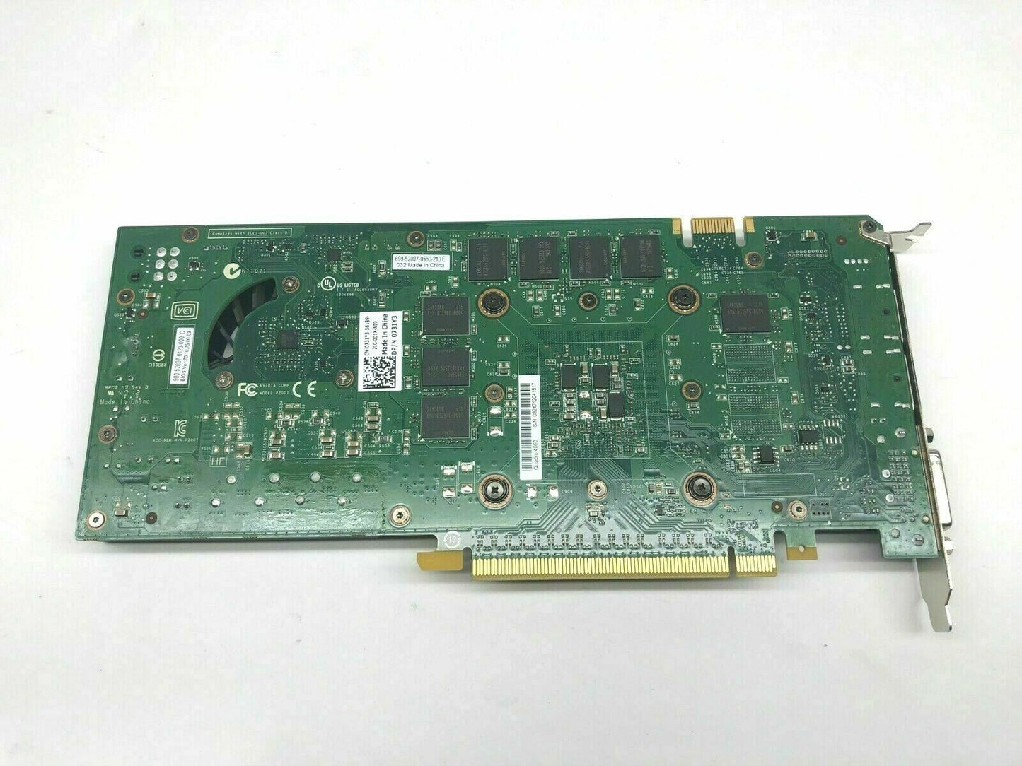 6WTYT Dell NVIDIA Quadro 4000 2GB DDR5 Graphics Video Card 731Y3 38XNM