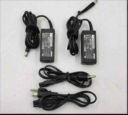 Lot of 10 OEM Genuine HP Chromebook Charger 45W 19.5V 2.31A 744481-003 744893