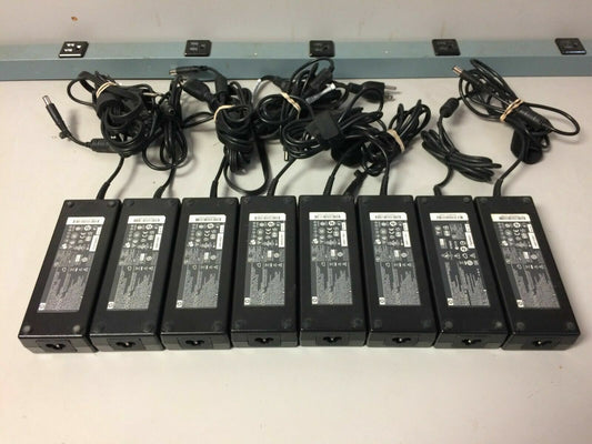 Lot of 10 HP Laptop AC Power Adapters 18.5V 6.5A 120W PA-1121 (Big barrel w/pin)