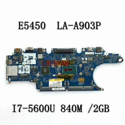 Dell Latitude E5450 Motherboard | Intel i7-5600U | NVIDIA 840M | 17FG2  LA-A903P