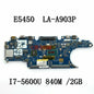 Dell Latitude E5450 Motherboard | Intel i7-5600U | NVIDIA 840M | 17FG2  LA-A903P