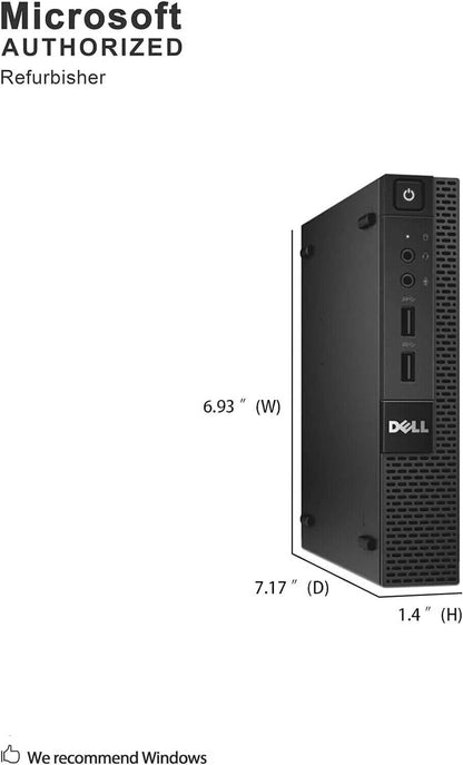 Dell Optiplex 3020M 3020 Micro Mini Tiny PC i7-4785T 16GB 512GB SSD Win10 wifi