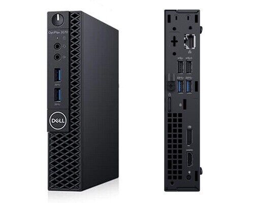 Dell Optiplex 3070 Micro Tiny PC i5-9500E 16GB 256GB SSD+500GB WIFI win11