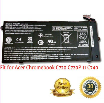 Acer Chromebook 14 CB3-431 Series 14" Genuine Battery 11.4V 3920mAh 45Wh AP13J4K