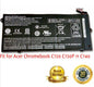 AP13J3K Battery for Acer Chromebook C720-2848 C720 C720P C740 14 CB3-431 AP13J4K
