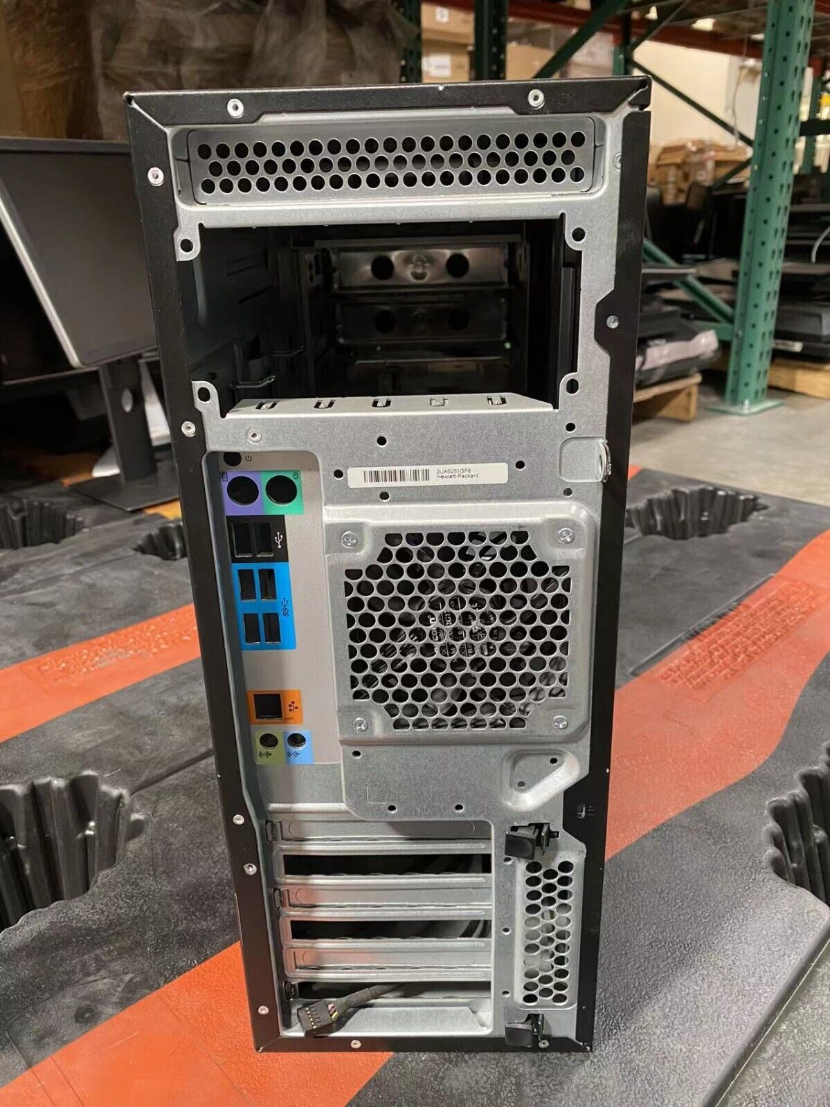 HP Z440 Empty Case Box Casing ATX Side Panel Rear Fan IO Board Chassis