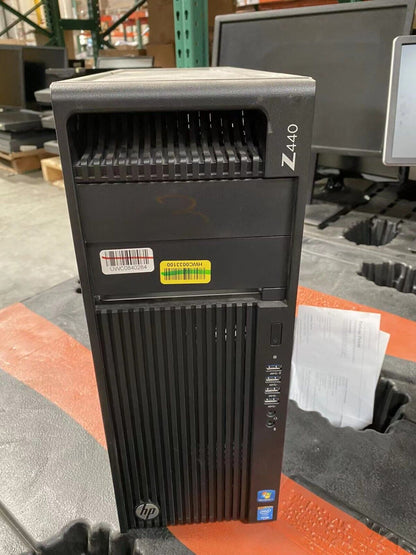 HP Z440 Empty Case Box Casing ATX Side Panel Rear Fan IO Board Chassis