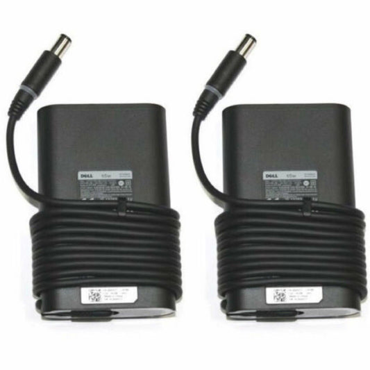 LOT 5 X OEM DELL 65W  0JNKWD 0G4X7T AC Adapter 19.5V 7.4mm LA65NM130