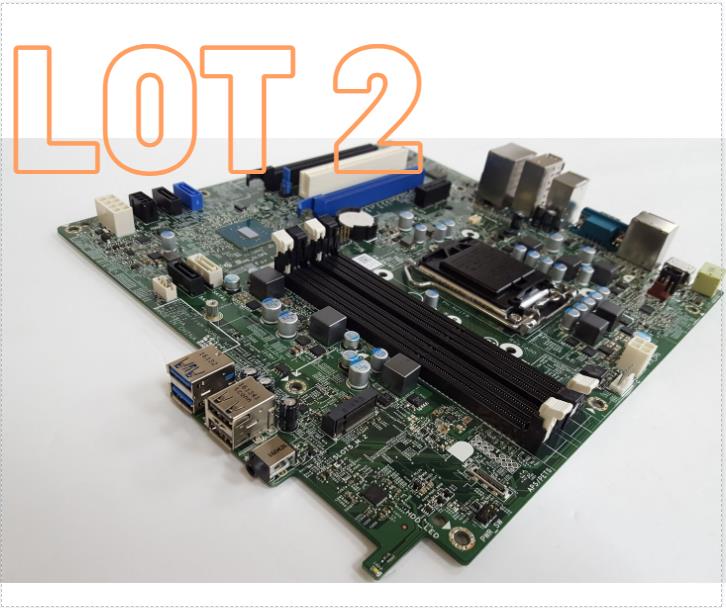 Lot 2 Dell Optiplex 5040 HDMI DP LGA 1151 DDR3L Desktop Motherboard R790T