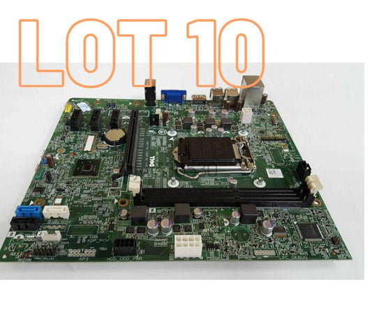 LOT 10 Dell Optiplex Desktop Motherboard (40DDP) 3020 MT LGA1150 DDR3 VHWTR